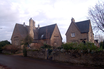 The old school and schoolhouse December 2008